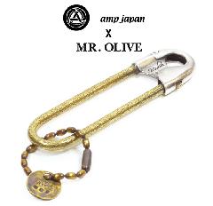 amp japan x Mr.Olive 14moh-800 Large Pin -Brass-