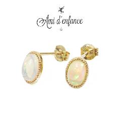 Ami d'enfance AA1001-140015 "Various Pierce" Opal