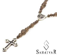 SAHRIVAR@sn56s14s Filled Cross Rosary
