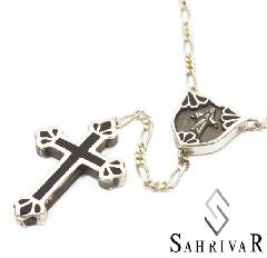 SAHRIVAR@sn54s14s Filled Cross Rosary
