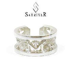 SAHRIVAR　sr52s14a Classical Floral Ring