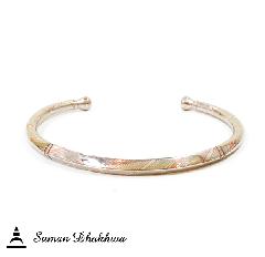 Suman Dhakhwa SD-B84 Square MOKUME Cuff