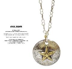 amp japan 15AD-100 Star Dime Concho Necklace.