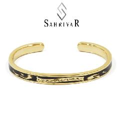 SAHRIVAR@SB23B14A/BLACK Enarmeld Bangle