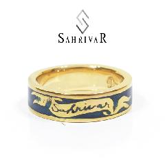 SAHRIVAR@SR50B14A Enameled Ring