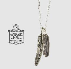 FANTASTIC MAN / TWO FETHER NECKLACE #182/50cm