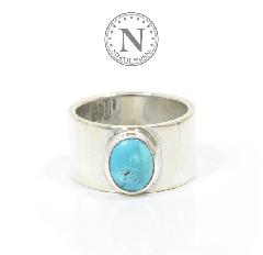 NORTH WORKS W-026 900Silver Turquoise Ring
