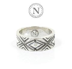 NORTH WORKS W-052 900Silver Stamp Ring