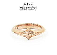 GARDEL GDR-081/PINK TRINITY STUDS RING