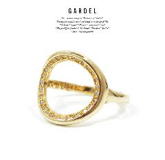 GARDEL GDR-084/K18YG CRAFFITI RING