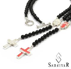 SAHRIVAR@SN93S15A Enameled Rosary
