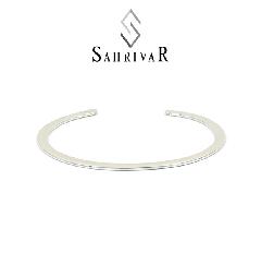 SAHRIVAR SB39S15A PLANE THIN BANGLE