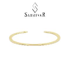 SAHRIVAR SB41B15A PLANE THIN BANGLE