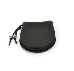 Sunku SK-133 BLACK DEER LEATHER COIN PURSE