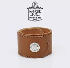 FANTASTIC MAN / Leather Bangle #321 SV Cognac