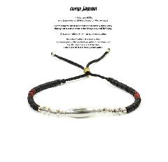 amp japan 16AHK-437 Silver & Disk Beads Bracelet -First Contact-