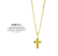 GARDEL GDP-130 K18YG Fragrance Cross Necklace