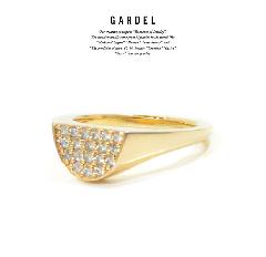 GARDEL GDR-098 K18YG Graffiti Ring B