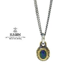 HARIM HRPEX07 OPAL NECKLACE / BRASS