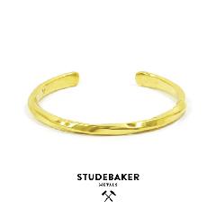 STUDEBAKER METALS STUDEBAKER CUFF AMERICAN BRASS/HI POLISH