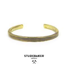 STUDEBAKER METALS WORKSHOP CUFF AMERICAN BRASS/WORK PATINA