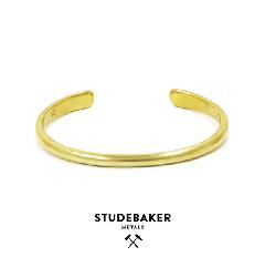 STUDEBAKER METALS CHAMPION CUFF AMERICAN BRASS/HI POLISH