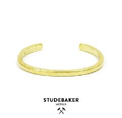 STUDEBAKER METALS CLASSIC CUFF AMERICAN BRASS/HI POLISH