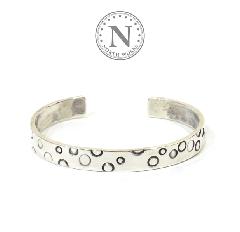 NORTH WORKS W-218 Dot Stamped bangle