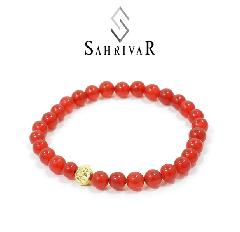 SAHRIVAR SB51B16S Jesus Ball Bracelet / GP