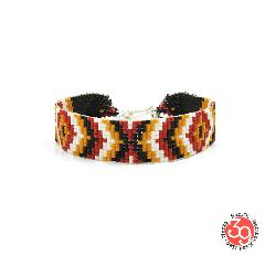 Sunku SK-174 RAG Beads Braid Bracelet