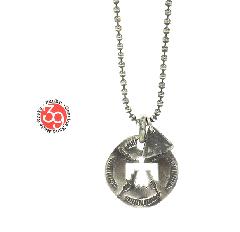 Sunku SK-094 Cut Plate Necklace "Horse"