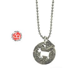 Sunku SK-094 Cut Plate Necklace "Horse"