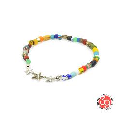 Sunku SK-144 MIX Star Beads Anklet