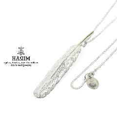 HARIM HRT001WH Feather Necklace /L yCENTERz