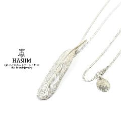 HARIM HRT005WH Feather Necklace /M yLEFTz
