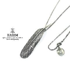 HARIM HRT005BK Feather Necklace /M yLEFTz
