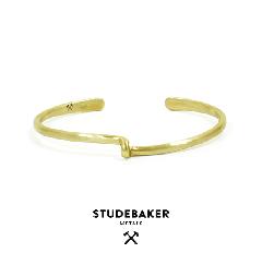 STUDEBAKER METALS AVANTI CUFF BRASS/BRUSHED/NEW