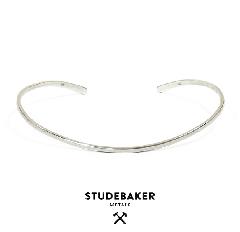 STUDEBAKER METALS TORQUE SILVER CHOKER