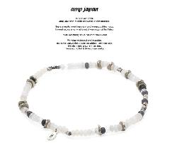 amp japan 17AHK-700WH Color Quartz Anklet -Air-