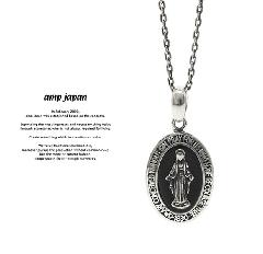 amp japan 17AAS-105 Small Mary Necklace - Onyx -