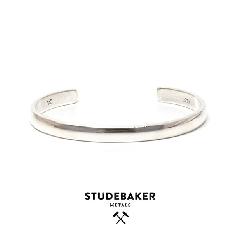 STUDEBAKER METALS LODGE CUFF SILVER HI POLISH