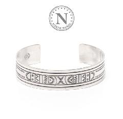 NORTH WORKS W-318 Stamped Bangle