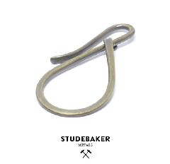 STUDEBAKER METALS WORKSHOP KEY HOLDER / BRASS