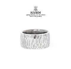 HARIM HRR041HM GOOD RING4 HAMMERED