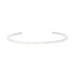 20/80 AB005 STERLING SILVER ID BANGLE 2mm width