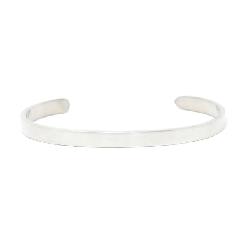 20/80 AB006 STERLING SILVER ID BANGLE 5mm width