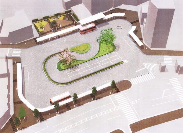 JR荻窪駅北口駅前広場修景設計計画