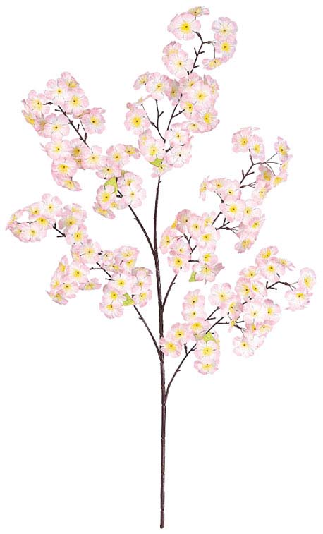 卸販売造花桜（大枝・全長１００ｃｍ花径５ｃｍ・６本入り）FLS６８５