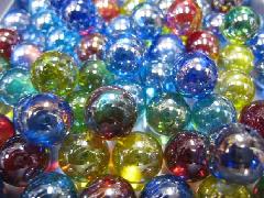 ビー玉・ガラス玉「オーロラ17mm」×1２0粒
