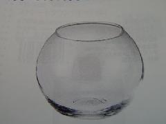   ガラス製フラワーベース（ビューレットＳ・６個入り・ｈ１０×１２×７ｃｍ）